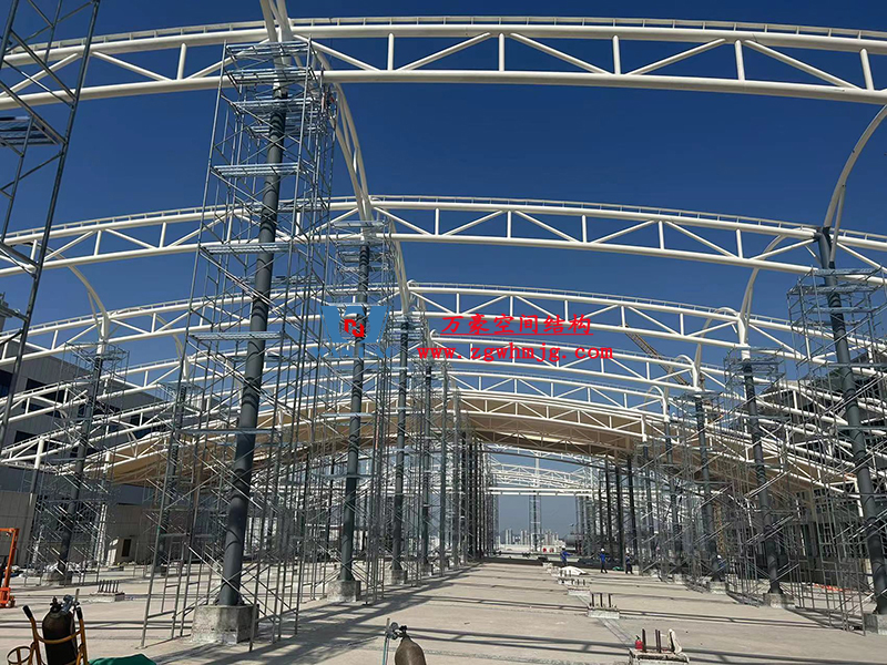 浙江真愛毯業科技有限公司廠房三屋面鋼結構工程