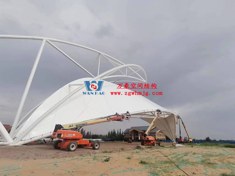 膜結構大門出入口的優勢特點