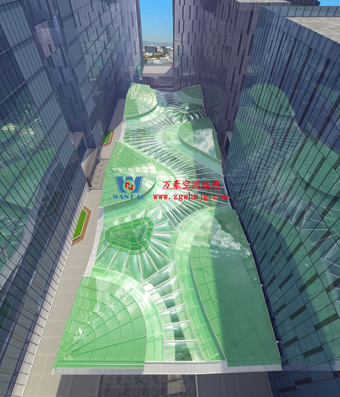 用ETFE膜搭建的茶山你見過嗎？