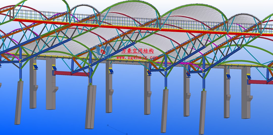 非洲杯肯尼亞體育場PTFE鋼膜結構屋面工程 非洲杯肯尼亞體育場PTFE鋼膜結構屋面工程