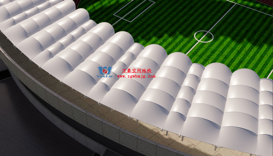 非洲杯肯尼亞體育場PTFE鋼膜結構屋面工程 非洲杯肯尼亞體育場PTFE鋼膜結構屋面工程