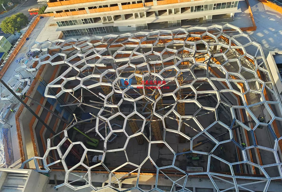 “老故事 新生活”——ETFE膜結構天幕，賦新生活理想