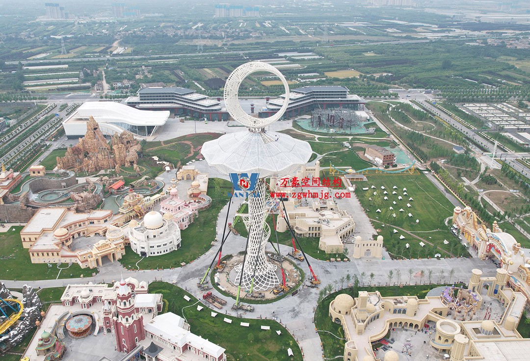 ETFE膜結構地標塔—以愛之名，點亮絲路歡樂世界