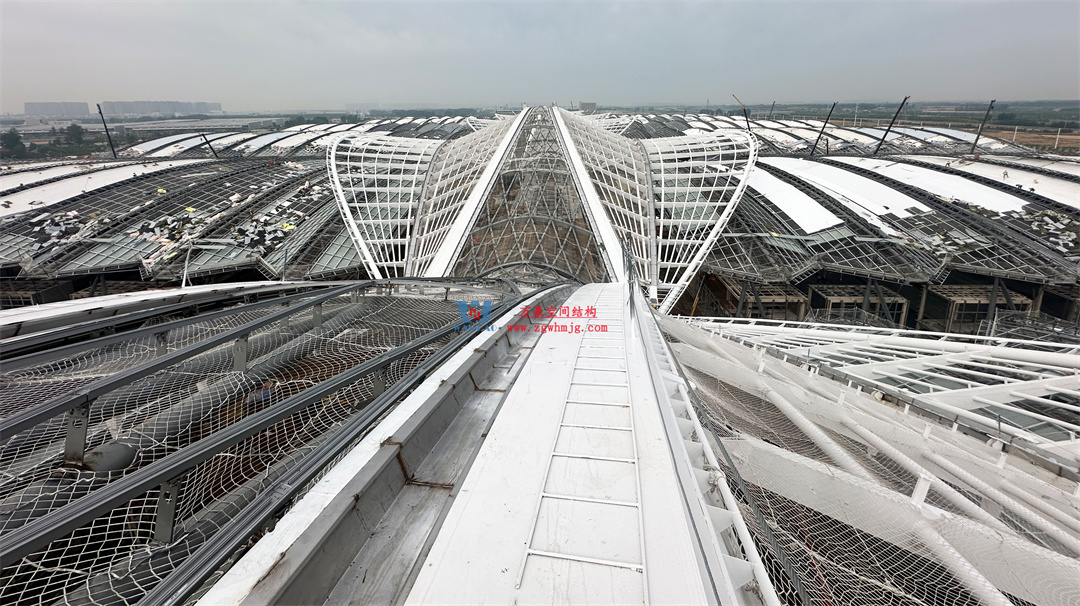 千帆競發勢如虹|中原國際會展中心膜結構天幕攻堅實錄,擎起中原會展新地標! 千帆競發勢如虹|中原國際會展中心膜結構天幕攻堅實錄,擎起中原會展新地標!